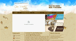 Desktop Screenshot of goaweddinggiveaways.com